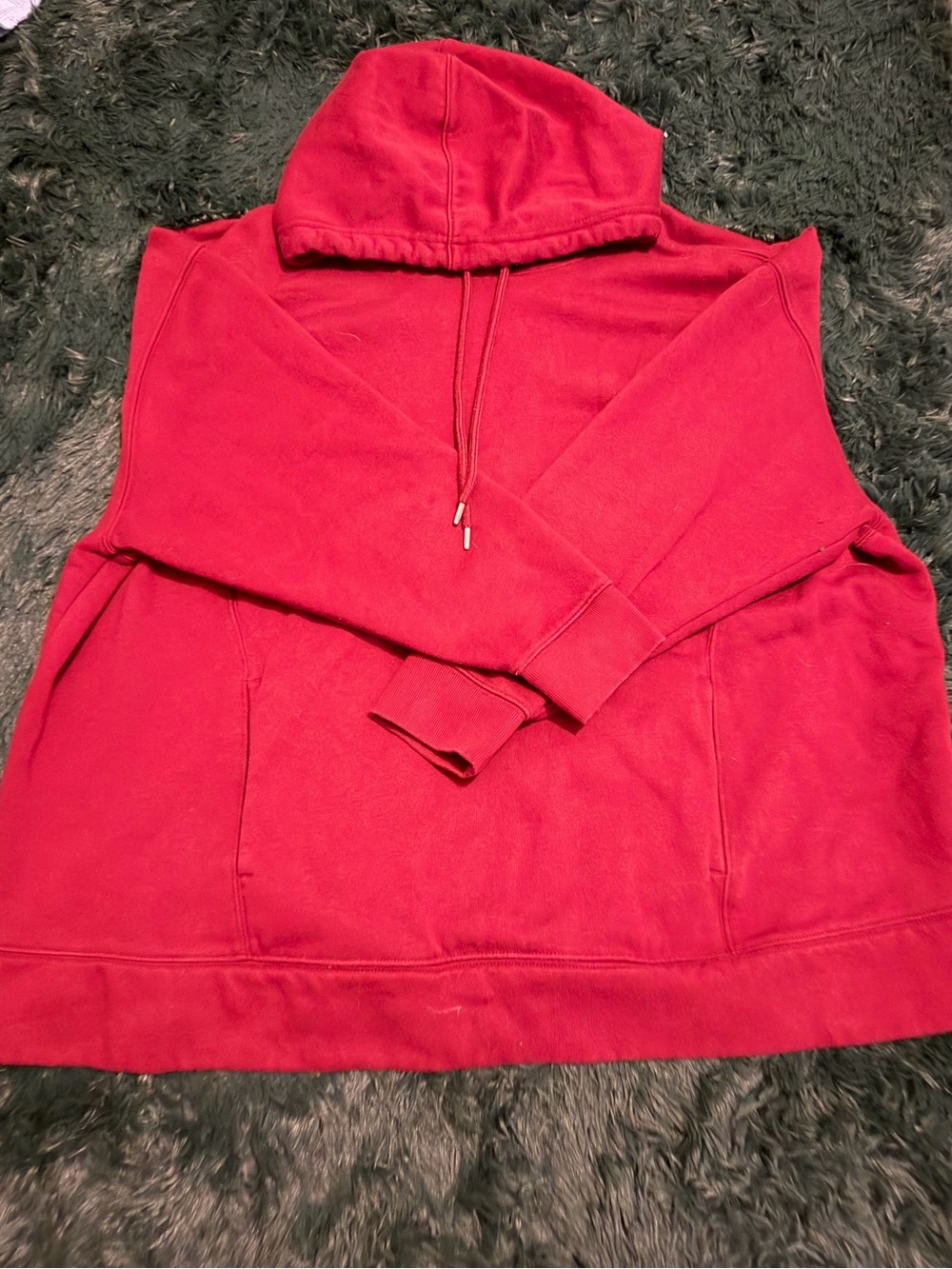 Ava & Viv Red Hoodie Sweatshirt